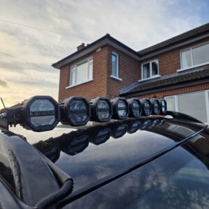 Aurora 40" Linkable LED Light Bar – White & Amber DRL | 320W